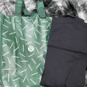 Lululemon Leggings with Bag